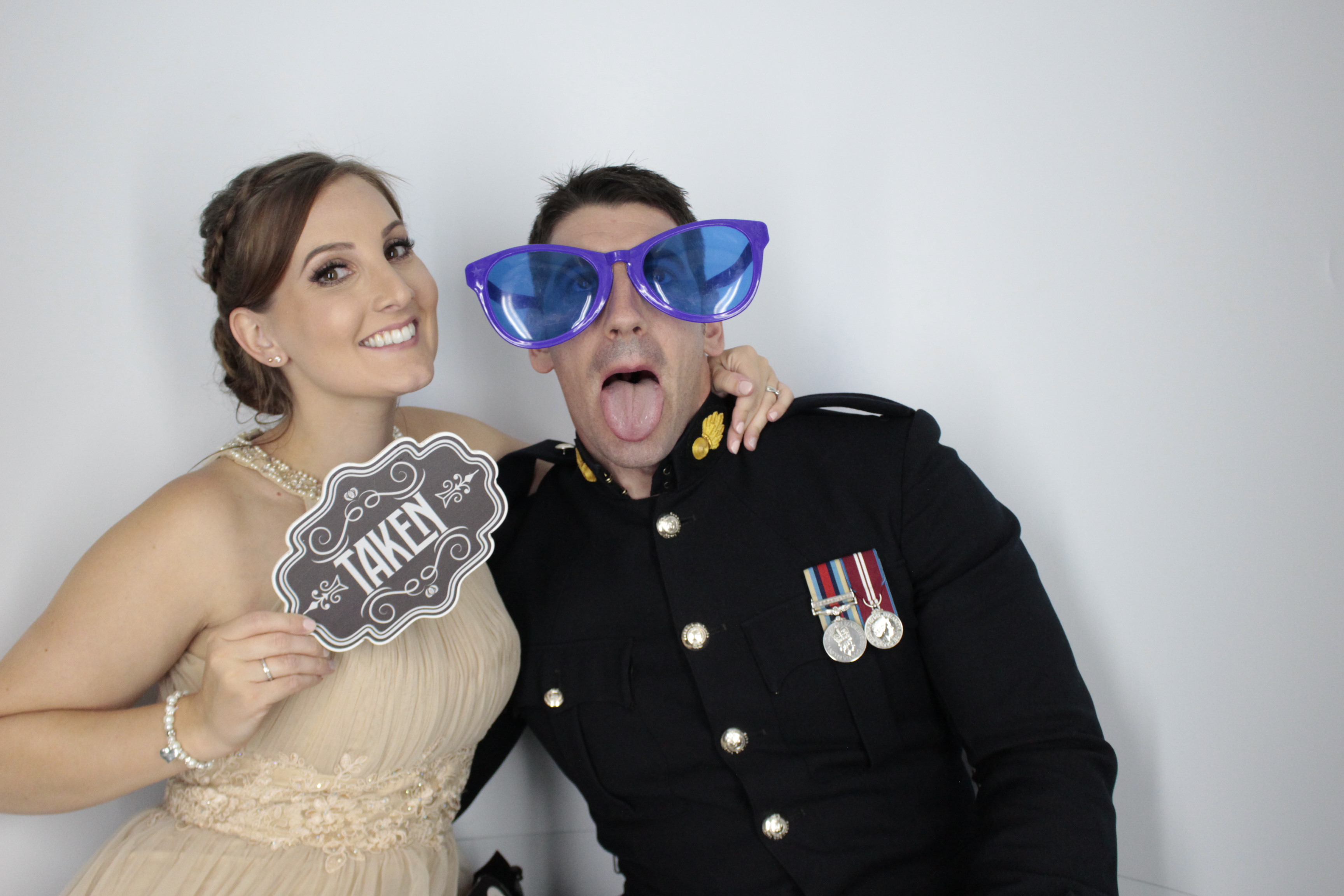 Chloe & Sam's Wedding | View more photos from the event at gallery.myphotoboothexperience.co.uk/u/MyPhotoBoothExperienceLtd/Chloe-Sams-Wedding